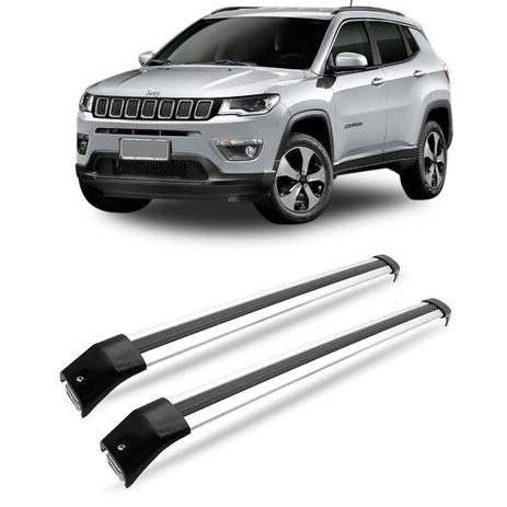 Travessa Rack Teto Jeep Compass 2017 A 2018 Alumínio Prata - Sp rack é boa?