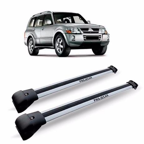 Travessa Rack Teto Pajero Full Aluminio Larga Prata - Sp rack Menor preço em Travessa Rack Teto Pajero Full Aluminio Larga Prata - Sp rack