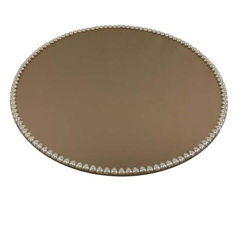 Travessa Redonda Espelhada Bronze com Pérolas de Coração Boleira Doces e Festa 40cm - VEG é ruim? Travessa Redonda Espelhada Bronze com Pérolas de Coração Boleira Doces e Festa 40cm - VEG é boa?