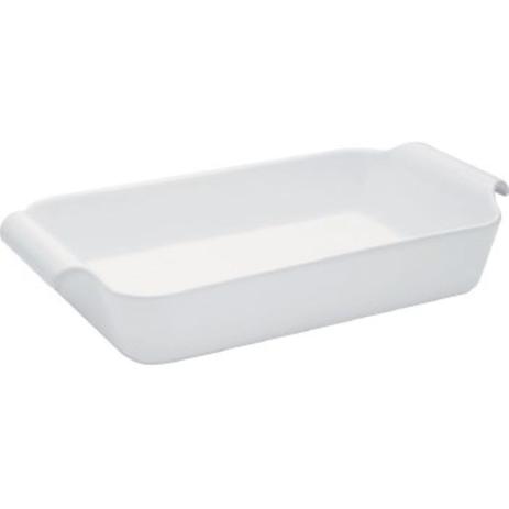 Travessa Refrataria Funda 41x22x8cm Branca - Oxford Menor preço em Travessa Refrataria Funda 41x22x8cm Branca - Oxford