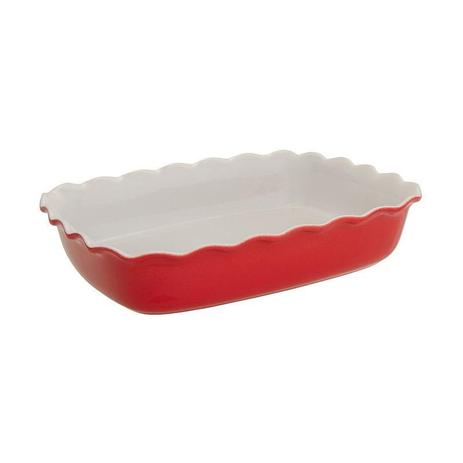 Travessa Refratária Retangular Cerâmica Nonna 39 cm x 28 cm - Home Style Menor preço em Travessa Refratária Retangular Cerâmica Nonna 39 cm x 28 cm - Home Style