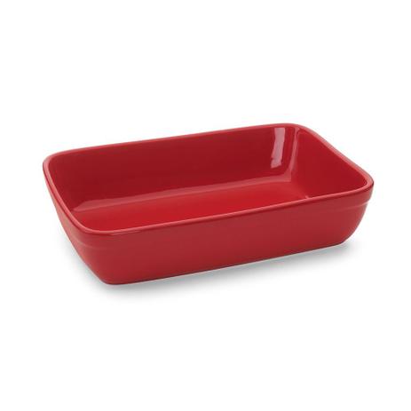 Travessa Refratária Retangular Média 29 Cm - Vianagres Menor preço em Travessa Refratária Retangular Média 29 Cm - Vianagres
