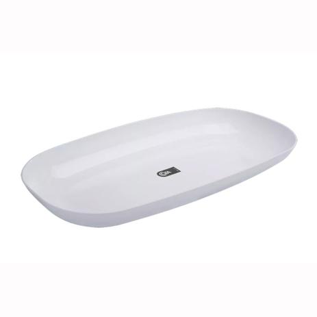 Travessa Retangular Branca 43,5 x 23,8 x 4,7 cm - Coza - Brinox Menor preço em Travessa Retangular Branca 43,5 x 23,8 x 4,7 cm - Coza - Brinox