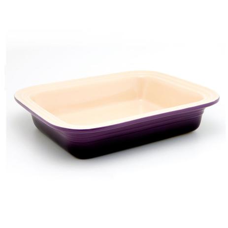 Travessa Retangular Funda 1,77 Litro Cassis Le Creuset Menor preço em Travessa Retangular Funda 1,77 Litro Cassis Le Creuset