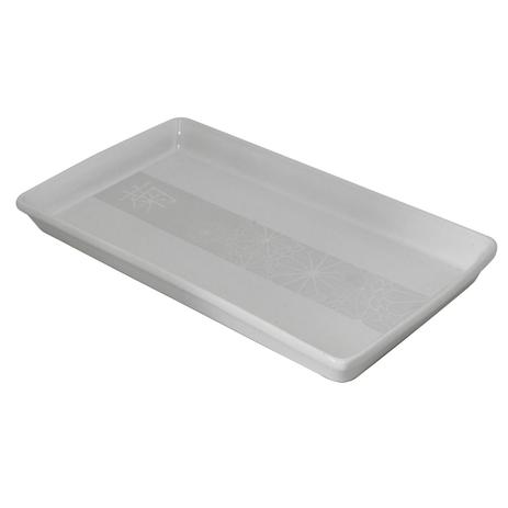 Travessa Retangular Rasa Cerâmica Matsuri Branco Ceraflame - Mondoceram Menor preço em Travessa Retangular Rasa Cerâmica Matsuri Branco Ceraflame - Mondoceram