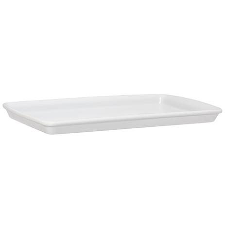 Travessa Retangular Rasa Mondoceram Gourmet A315101 26x17cm Branca Menor preço em Travessa Retangular Rasa Mondoceram Gourmet A315101 26x17cm Branca