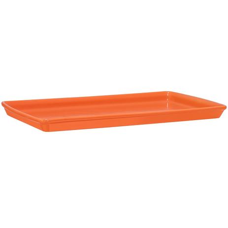 Travessa Retangular Rasa Mondoceram Gourmet A31631 33x18cm Laranja Menor preço em Travessa Retangular Rasa Mondoceram Gourmet A31631 33x18cm Laranja
