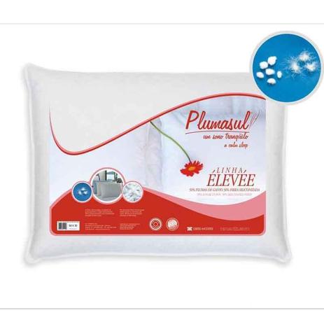 Travesseiro 50 Pluma de Ganso 50 Fibra Siliconizadas - Percal 233 Fios - 100 Algodão - Plumasul Menor preço em Travesseiro 50 Pluma de Ganso 50 Fibra Siliconizadas - Percal 233 Fios - 100 Algodão - Plumasul