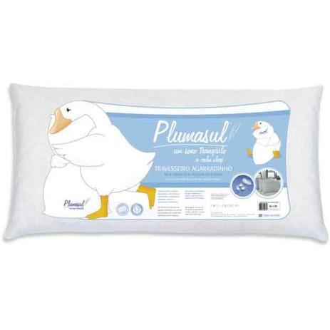 TRAVESSEIRO AGARRADINHO 85 PENA 15 PLUMA DE GANSO 50 X 90cm BRANCO - Plumasul é boa?