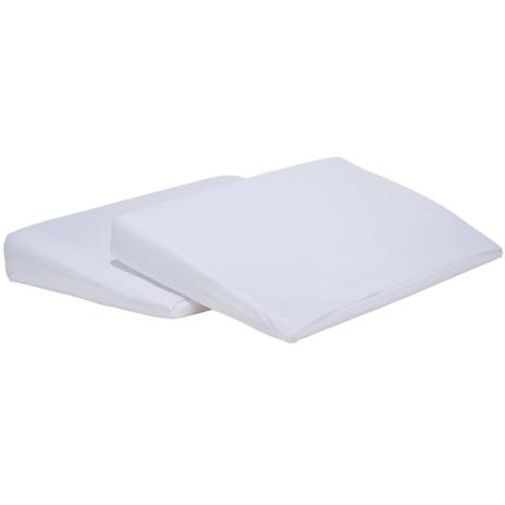 Travesseiro Anti-Refluxo para Berço - Branco - Laura baby Menor preço em Travesseiro Anti-Refluxo para Berço - Branco - Laura baby