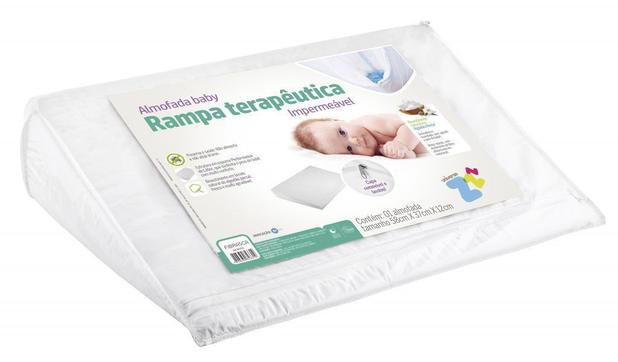 Travesseiro Anti Refluxo Rampa Impermeável Bebê Fibrasca Menor preço em Travesseiro Anti Refluxo Rampa Impermeável Bebê Fibrasca