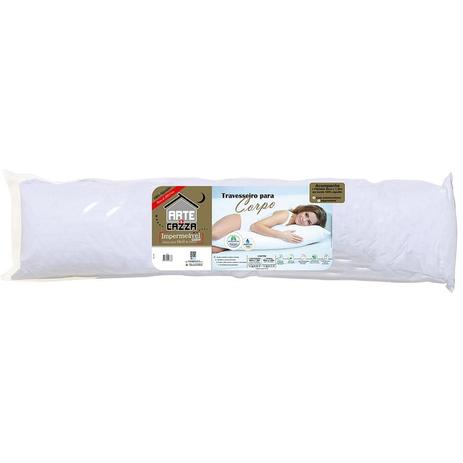 Travesseiro de corpo percal 200 fios 0,40 x 1,30 100 algodão - arte  cazza é boa?