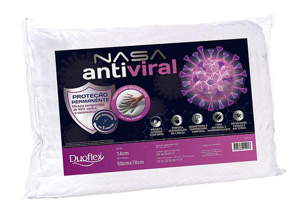 Travesseiro Duoflex Nasa - Espuma Viscoelástica Moldada Com Alta Viscosidade e Densidade Menor preço em Travesseiro Duoflex Nasa - Espuma Viscoelástica Moldada Com Alta Viscosidade e Densidade