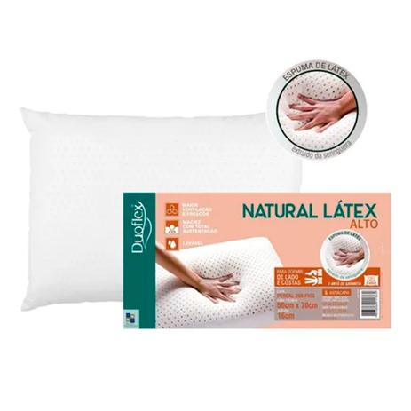 Travesseiro Duoflex Natural Látex 50x70x16cm Ln1109 Menor preço em Travesseiro Duoflex Natural Látex 50x70x16cm Ln1109