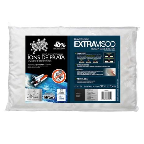Travesseiro Extravisco Block Base System Fibrasca Menor preço em Travesseiro Extravisco Block Base System Fibrasca