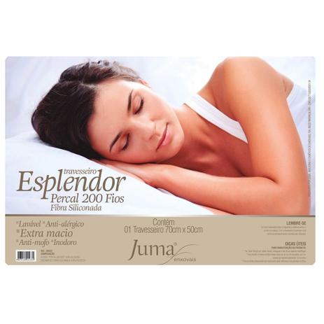 Travesseiro Fibra Siliconada Esplendor - 1 Peça - Juma é boa?