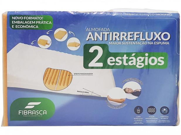Travesseiro Fibrasca Antirrefluxo - Saúde e Bem-estar 2 Estágios Menor preço em Travesseiro Fibrasca Antirrefluxo - Saúde e Bem-estar 2 Estágios