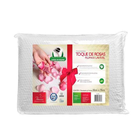 Travesseiro Fibrasca Fibra Plumax Toque de Rosa 4585 Menor preço em Travesseiro Fibrasca Fibra Plumax Toque de Rosa 4585
