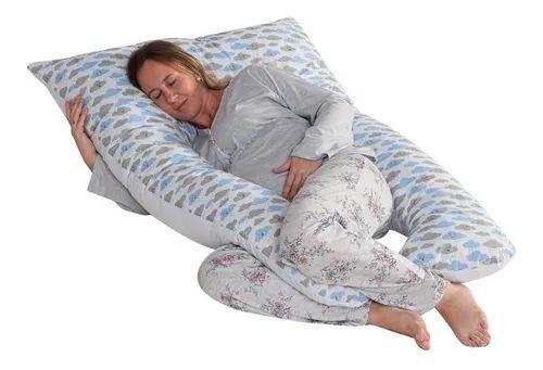 Travesseiro Gestante De Corpo Gravida Almofada Amamentação - Nuvem Azul - Home Baby Enxovais Menor preço em Travesseiro Gestante De Corpo Gravida Almofada Amamentação - Nuvem Azul - Home Baby Enxovais