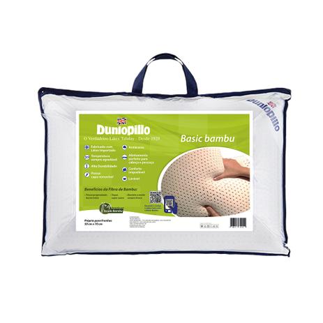 Travesseiro Latex Basic Bambu Copespuma Menor preço em Travesseiro Latex Basic Bambu Copespuma