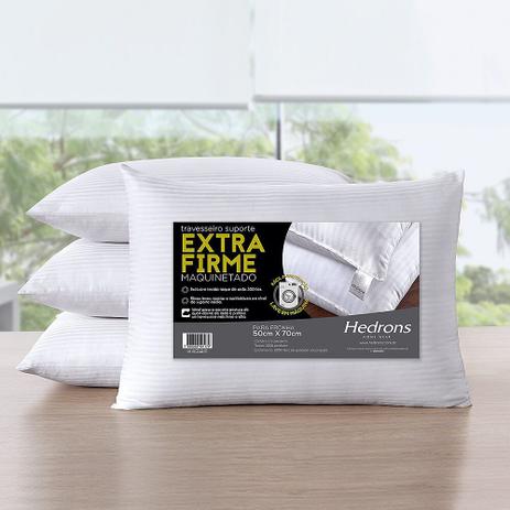 Travesseiro Maquinetado Toque de Seda Suporte Extra Firme - Hedrons é boa?