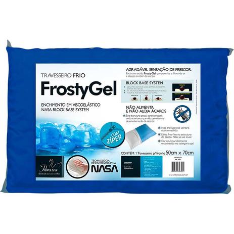 Travesseiro NASA Frostygel - Fibrasca Menor preço em Travesseiro NASA Frostygel - Fibrasca