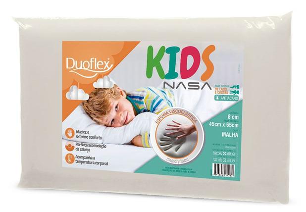 Travesseiro Nasa Kids Viscoelástico Bb3202 - Duoflex Menor preço em Travesseiro Nasa Kids Viscoelástico Bb3202 - Duoflex