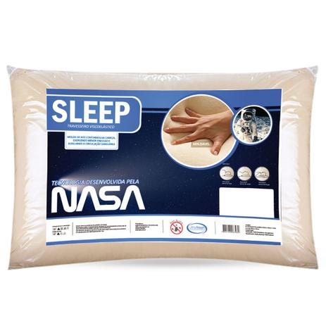 Travesseiro Nasa Palha Viscoelástico Sleep 45 x 65 - Dourados enxovais é boa?