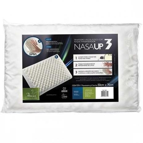 Travesseiro Nasa up Com Toque Massageador - Fibrasca Menor preço em Travesseiro Nasa up Com Toque Massageador - Fibrasca
