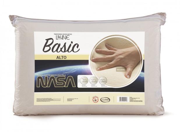 Travesseiro Nasa viscoelastico Basic alto Lavive Menor preço em Travesseiro Nasa viscoelastico Basic alto Lavive
