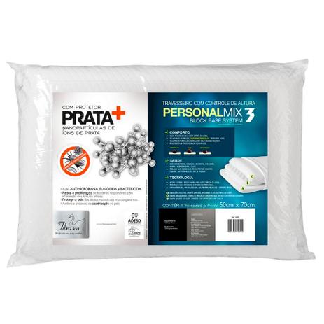 Travesseiro Nasa Viscoelástico Fibrasca Íons de Prata Personal Mix 3 Antiácaro 4695 Menor preço em Travesseiro Nasa Viscoelástico Fibrasca Íons de Prata Personal Mix 3 Antiácaro 4695