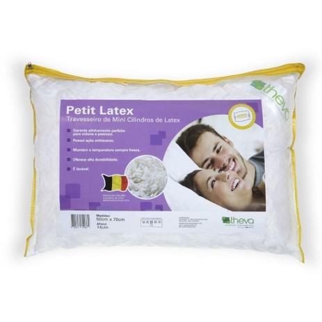 Travesseiro Petit Latex 50x70cm Theva Coopespuma Menor preço em Travesseiro Petit Latex 50x70cm Theva Coopespuma