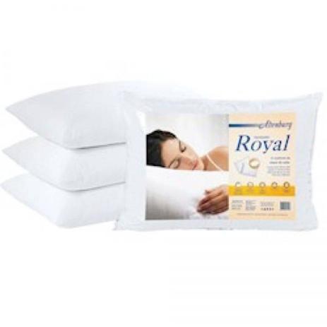 Travesseiro Royal - 50x70 cm - Branco - Altenburg Menor preço em Travesseiro Royal - 50x70 cm - Branco - Altenburg