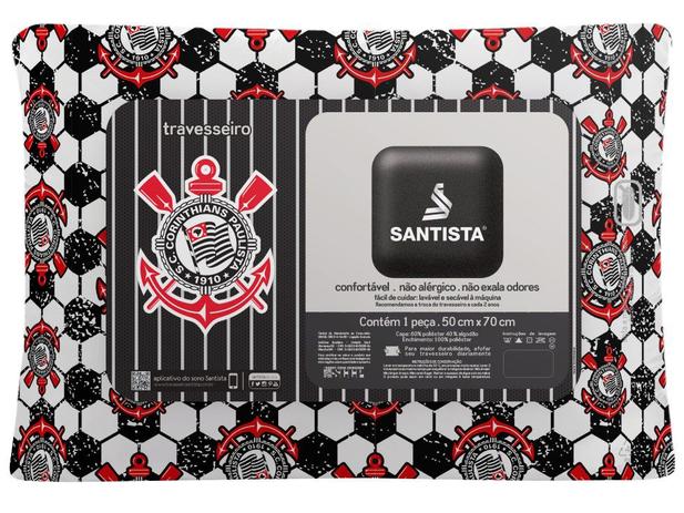 Travesseiro Santista - Corinthians