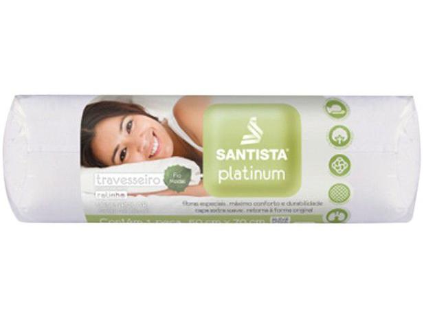 Travesseiro Santista Platinum - 1 Peça Menor preço em Travesseiro Santista Platinum - 1 Peça