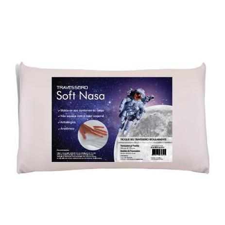 Travesseiro Soft Nasa - Levittar - Master comfort Menor preço em Travesseiro Soft Nasa - Levittar - Master comfort