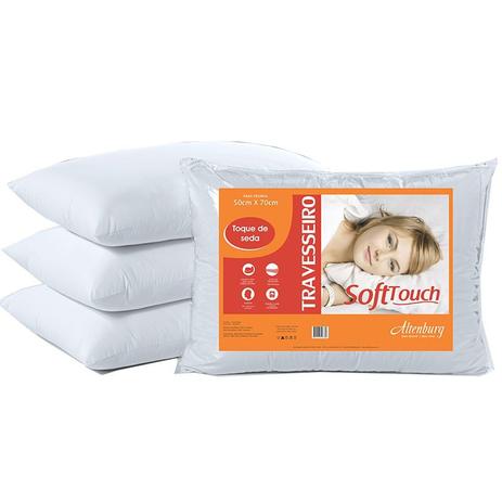 Travesseiro Soft Touch Toque de Seda 50x70 - Altenburg Menor preço em Travesseiro Soft Touch Toque de Seda 50x70 - Altenburg