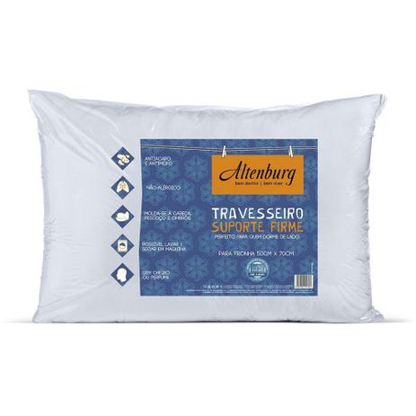 Travesseiro Suporte Firme Antiacaro Antimofo 50x70 Altenburg - Newmix Menor preço em Travesseiro Suporte Firme Antiacaro Antimofo 50x70 Altenburg - Newmix
