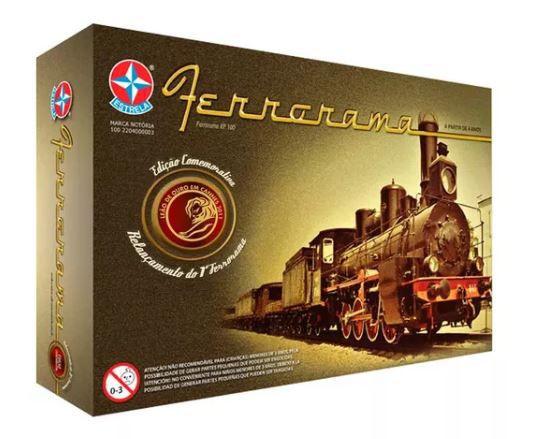 Trem Ferrorama XP100 Estrela - Edição Comemorativa Menor preço em Trem Ferrorama XP100 Estrela - Edição Comemorativa