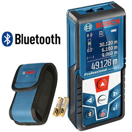 Trena à Laser com Função Bluetooth 50 Metros - GLM 50 C - Bosch é boa?