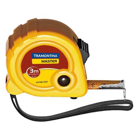 Trena Aço 3M 43156/303 Tramontina Menor preço em Trena Aço 3M 43156/303 Tramontina