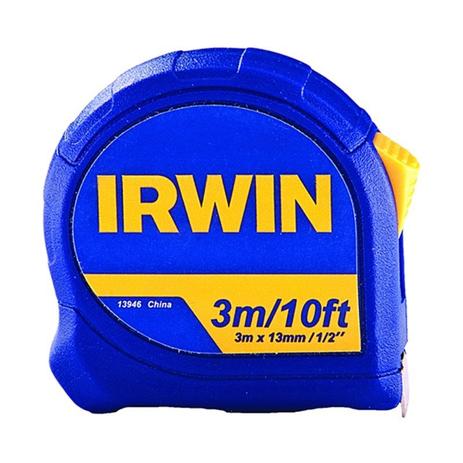 Trena de Aço 3 Metros x 13mm Abs Standard IW13946 - Irwin Menor preço em Trena de Aço 3 Metros x 13mm Abs Standard IW13946 - Irwin