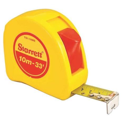 Trena de Bolso 10m KTS1-10ME-S - Starrett Menor preço em Trena de Bolso 10m KTS1-10ME-S - Starrett