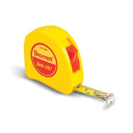 Trena de bolso 3 metros em mm e polegadas KTS12-3ME-S Starrett Menor preço em Trena de bolso 3 metros em mm e polegadas KTS12-3ME-S Starrett