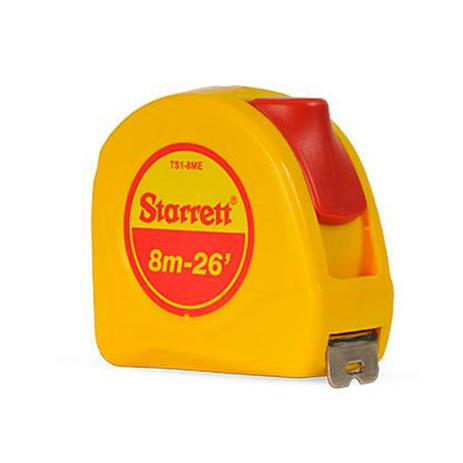 Trena de Bolso 8m/33' Largura da Fita 25mm - 1” - Starrett KTS1-8ME-S Menor preço em Trena de Bolso 8m/33' Largura da Fita 25mm - 1” - Starrett KTS1-8ME-S