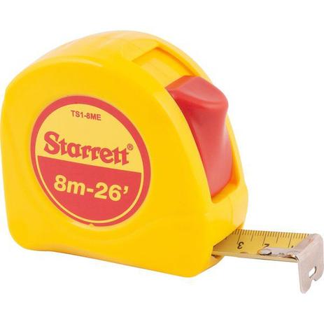 Trena de bolso 8M, DTS1-8ME- Starrett Menor preço em Trena de bolso 8M, DTS1-8ME- Starrett