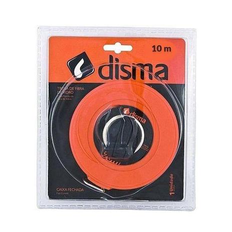 Trena de Fibra de Vidro com Caixa Fechada 10 Metros Disma Menor preço em Trena de Fibra de Vidro com Caixa Fechada 10 Metros Disma