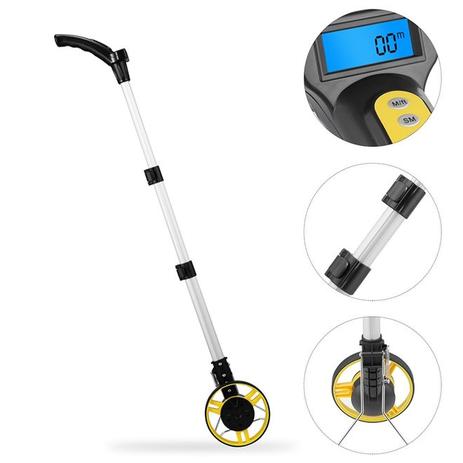 Trena digital com roda 100 km medidor e totalizador de distancia profissional ate 100000 metros - Faça  resolva é boa?