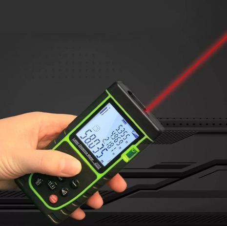 Trena Digital - Medidor De Distâncias A Laser Até 40m - Sy eletrônicos Menor preço em Trena Digital - Medidor De Distâncias A Laser Até 40m - Sy eletrônicos