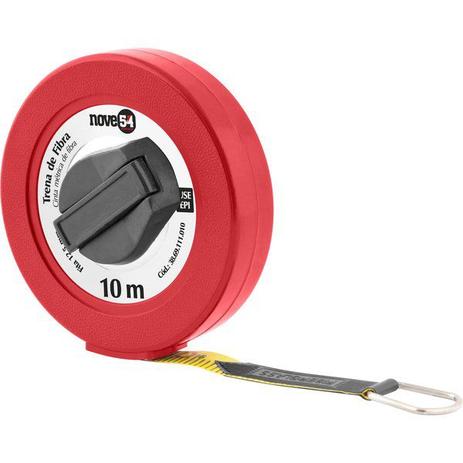 Trena longa de fibra, caixa fechada, com 10 m, NOVE54 é ruim? Trena longa de fibra, caixa fechada, com 10 m, NOVE54 é boa?